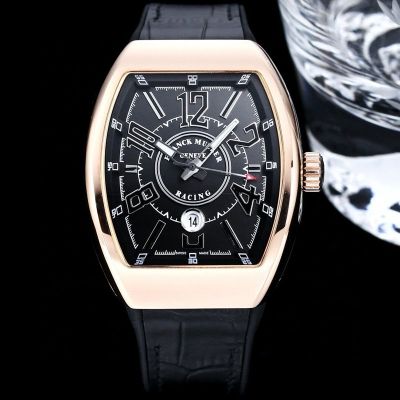 Franck Muller Factory Franck Muller V45 SC DT series Rose gold steel case Diameter 42mm watch